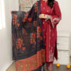 Urge UR-696 Embroidered Dhanak 3pc