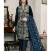 Zainab Chottani ZC-905 Velvet Embroidered 3pc