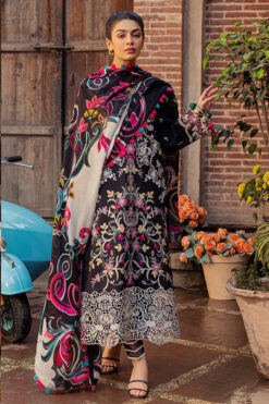 Mushq MQL-24 Embroidered Lawn 3pc