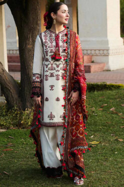 Eid Collection D-194 Lawn Embroidered 3Pc
