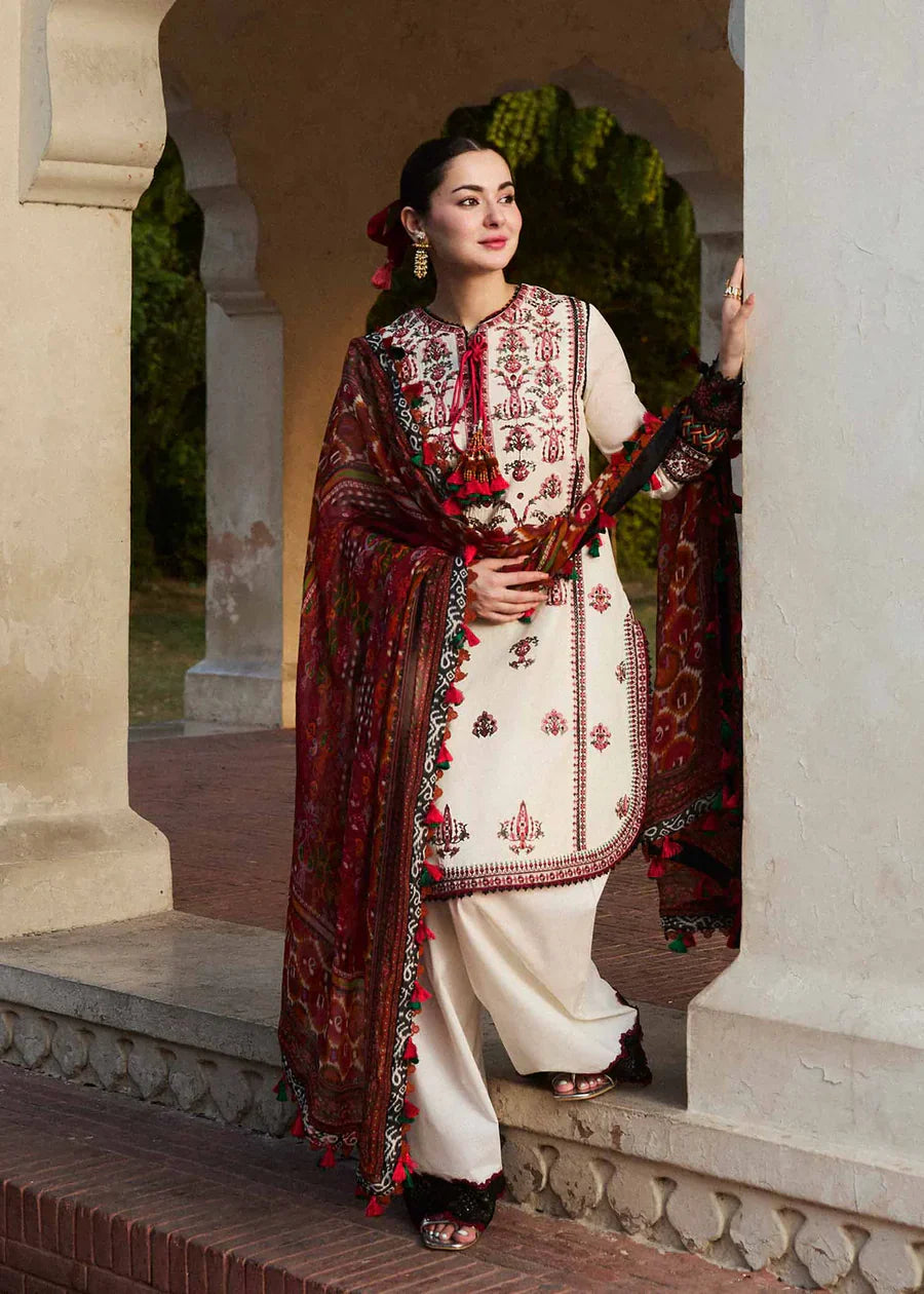 Eid Collection D-194 Lawn Embroidered 3Pc - Image 2