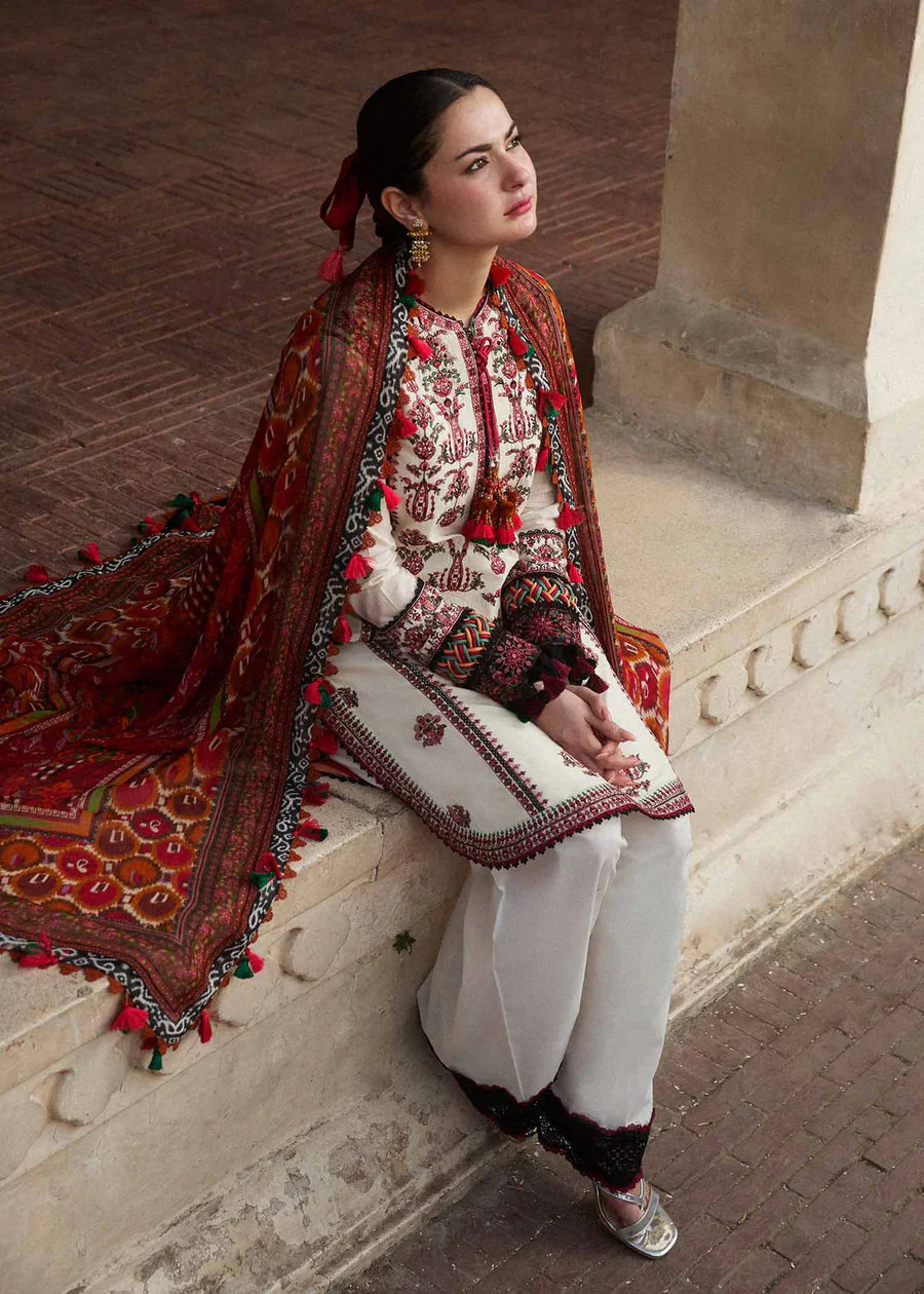 Eid Collection D-194 Lawn Embroidered 3Pc - Image 3