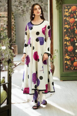 D-827 Silk Printed 3pc Wt