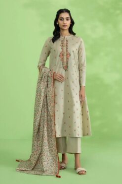 Sapphire SPW-762 Embroidered Dhanak 3pc Wt