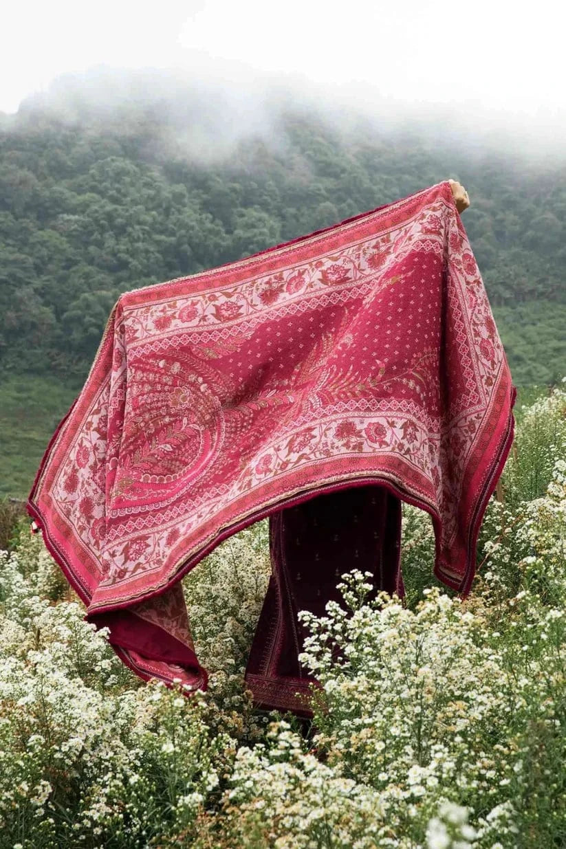 Sapphire Coco-97 Embroidered Dhanak 3pc - Image 2