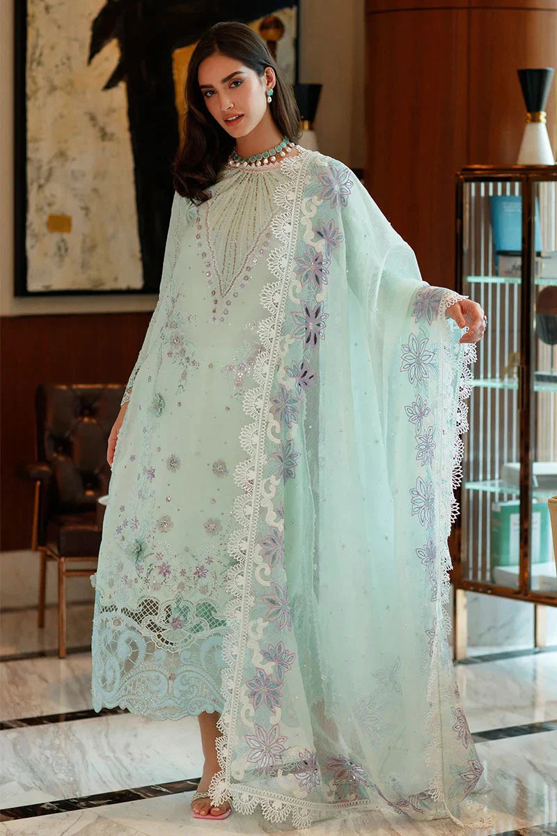 Mushq MQ-203 Embroidered Lawn 3pc - Image 3