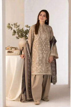 Sobia nazir Embroidered lawn 3pc D-07