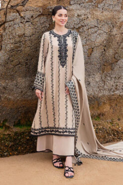 Cross Stitch Embroidered lawn 3pc D-202