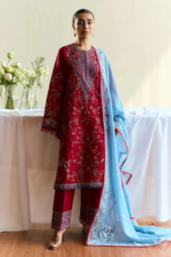 Coco D-47 Embroidered Lawn 3pc