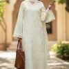 MZ-235 Dhanak Embroidered 3pc